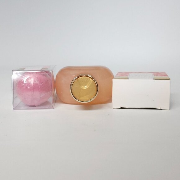 SPA LUXETIQUE Rose Scented Spa Product Lot of 3 Bubble Bath Bath Bomb Bath Salt - Picture 5 of 7